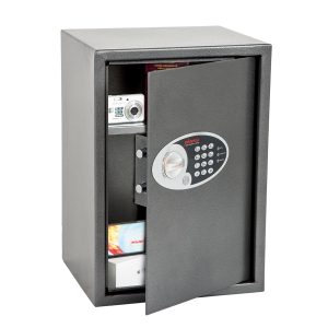 Phoenix Vela Home & Office SS0804 Size 4 Cash Safe - with Key or Electronic Lock