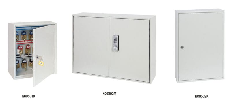 Phoenix Deep & Padlock Key Cabinets KC0501, KC0502, KC0503 group photo